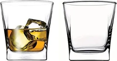 Obrázek produktu pro Sklenice na whisky se speciálním designem pro Whisky on the Rocks - 310 ml - sada 3 kusů