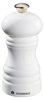 Produktbild von Zassenhaus Salzmühle BERLIN 12 cm weiß glänzend 20403 4006528020403
