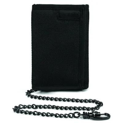 Zdjęcie produktu dla Składany portfel na rzep Pacsafe Z50 z zabezpieczeniem RFID - Czarny