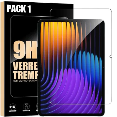 Image de Verre Trempé pour Xiaomi Pad 7 / Xiaomi Pad 7 Pro - Protection Rigide Anti-Rayures Transparent