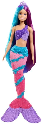 Produktbild von Mattel GTF39 Barbie Dreamtopia Long Hair Mermaid Doll