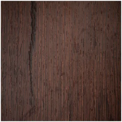 Produktbild von Wallario Premium Glasbild, freischwebende Optik, kräftige Farben, Größe 30 x 30 cm Motiv Holz-Optik Textur dunkelbraunes Holz