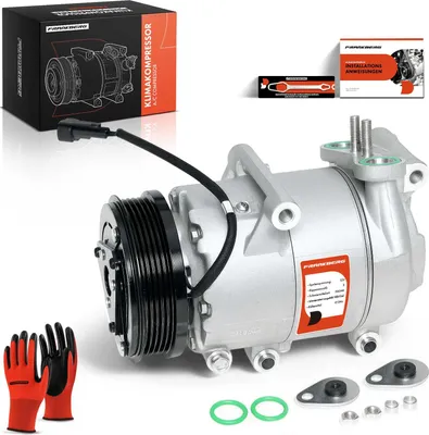 Obrázek produktu pro Frankberg 1x kompresor klimatizace pro Ford C-Max DM2 Focus II Volvo C30 S40 II V50 1.6L-2.0L