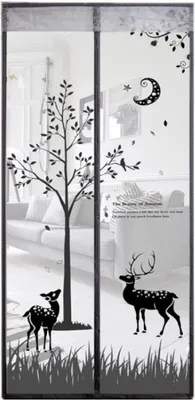 Produktbild von Magnetischer Fliegengitter Tür Insektenschutz Türschutz, 100 x 210 cm