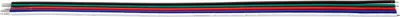 Produktbild von Flachbandkabel RGBW – 5-polig, 22 AWG, Meterware für LED-Installationen