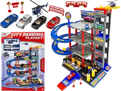 Produktbild von Parkhaus, Garage, Gleis + Aufzug + Autowäsche