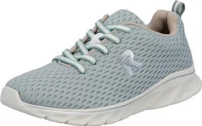 Produktbild von Rieker Damen Sneaker Mesh Logo sportlich Halbschuh 54000, Größe:37 EU, Farbe:Grün