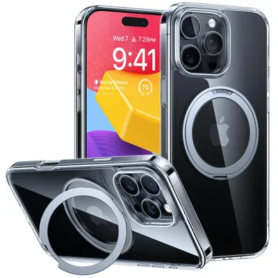 Obrázok produktu pre Torras Kryt Ostand Pro Series pre iPhone 16 Pro – priehľadný