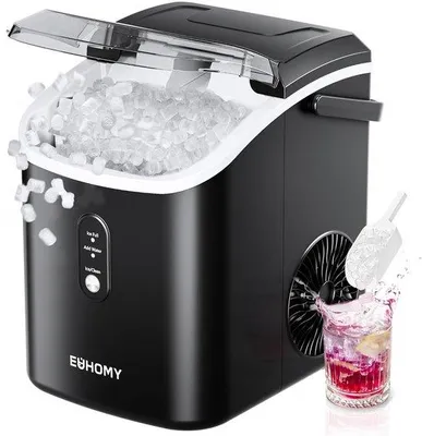 Image de Machine à glaçons pour la cuisine, idéale pour les cocktails et les boissons