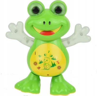 Immagine prodotto di Lolex | Giocattoli interattivi - Rana danzante YJ-3008 - 20x18x10 cm - Giocattolo creativo per bambini
