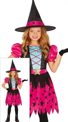 Produktbild von Guirca Sternhexenmädchen-kostüm  7-9 Years  7-9 Years