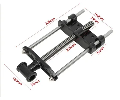 Produktbild von Schraubstock - Tischschraubstock mit Klemme - 18 cm - Schwerlast - Metall - Für Holzarbeiten und Reparatur