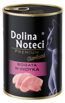 Obrázok produktu pre Dolina Noteci Premium Turkey krmivo pre sterilizované mačky 400 g