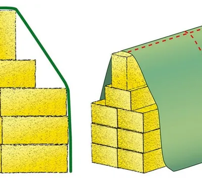 Image de Strohvlies Schutzvliese 140g/m² 9,8m x 25m (245m²)
