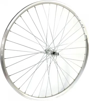 Obrázek produktu pro Kolo zapletené 28" 622-19 Dragon přední RU SH 36 děr stříbrné Union/CnSpoke