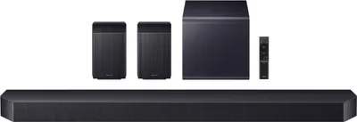 Obrázok produktu pre Samsung HW-Q990F/ZF, 11.1.4 kanály/kanálov, 756 W, DTS 5.1, DTS Express, DTS-HD Master Audio, DTS:X, Dolby Atmos, Dolby Digital Plus, Dolby TrueHD, 210 W, Aktívny subwoofer, Bezdrôtový