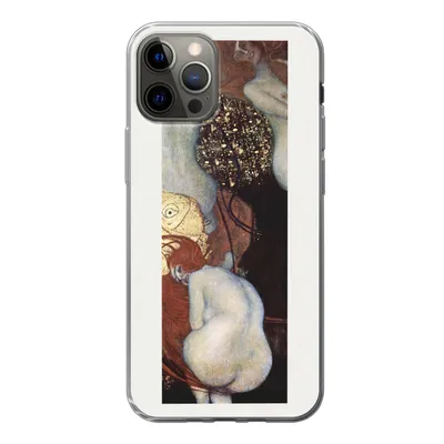 Produktbild von MuchoWow® Handyhülle Schutzhülle Hülle für iPhone 13 Pro Goldfisch - Gustav Klimt Silikon Softcase Handy Hülle - Handy-Tasche