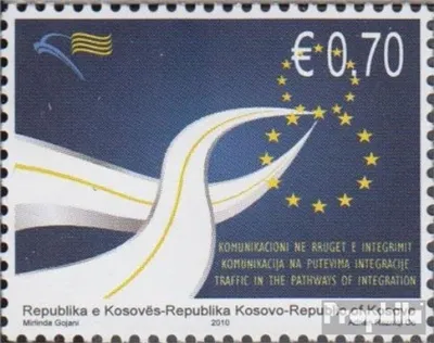 Produktbild von Briefmarken Kosovo 2010 Mi 168 (kompl.Ausg.) gestempelt Straßenanbindung