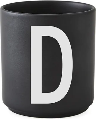 Produktbild von Design Letters - AJ Becher D, schwarz
