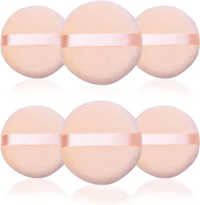 Produktbild von 6 Stück Puderquasten - rosa
