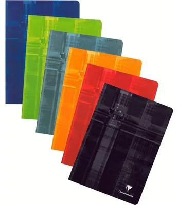 Produktbild von Clairefontaine 63161C, Muster, Gemischte Farben, 48 Blätter, 90 g/m², Softcover, Universal