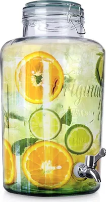 Produktbild von Perfekter Behälter für Limonade und Getränke mit Zapfhahn