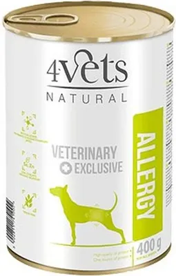 Immagine prodotto di 4VETS Natural Allergy Lamb - mokra karma dla psa - 400 g