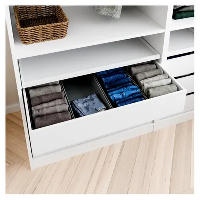 Produktbild von PAX Schubladenorganizer, Boxen zur Organisation im Kleiderschrank, Ordnungssystem für Schubladen mit 50 cm und 100 cm
