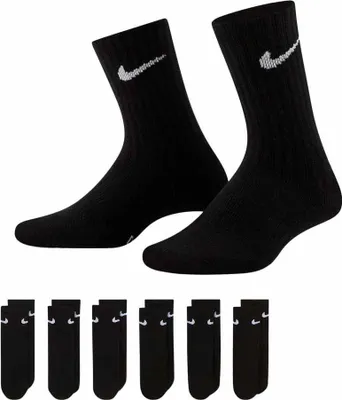 Produktbild von Nike Kids Un0019 Kurze Socken 6 Paare Schwarz EU 27-35 Schwarz EU 27-35