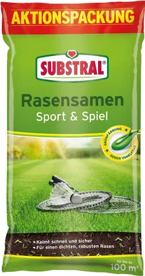 Produktbild von SUBSTRAL® 87971 SUBSTRAL® Sport & Spiel Rasensamen 2,0 kg