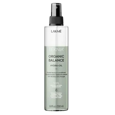 Obrázek produktu pro Lakmé Teknia Organic Balance Hydra-Oil bezoplachový kondicionér pro všechny typy vlasů 200 ml