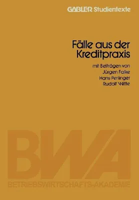 Produktbild von Fälle aus der Kreditpraxis