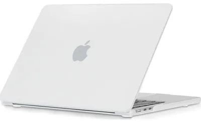 Produktbild von Mobigear Schutzhülle für MacBook Air 13 Zoll (2022-2026), Hartschalenhülle, transparente Schutzhülle für MacBook, Modell A2681 / A3113 / A3240 / A3449