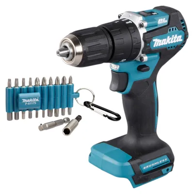 Obrázok produktu pre Akumulátorová príklepová vŕtačka Makita DHP 487 Z 18 V 40 Nm bez kefiek sólo - bez batérie, bez nabíjačky