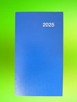 Produktbild von Taschenplaner 2025 Kalender Taschenkalender Monatskalender Timeplaner Geburtstag - Blau