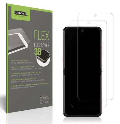 Produktbild von 2x Full Cover Schutzfolie matt für Motorola Razr 60 Ultra Innenseite Panzerfolie Anti-Shock