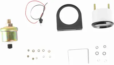 Zdjęcie produktu dla 52mm Miernik ciśnienia oleju 0-100PSI Samochodowy miernik ciśnienia oleju z czujnikiem do pojazdów 12V