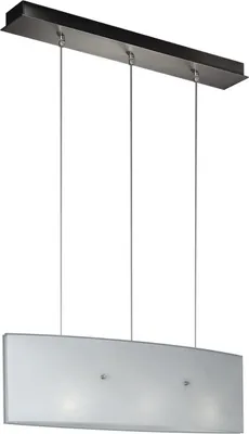 Produktbild von Massive Pendelleuchte 360661710, Flexible Halterung, Edelstahl, Weiß, Glas, Metall, Synthetik, Glas, Synthetik, Schlafzimmer, Wohnzimmer