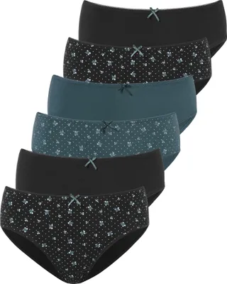 Produktbild von PETITE FLEUR Jazz-Pants Slips schwarz, petrol Größe 32/34