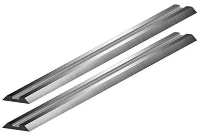 Image de Pack de 10 fers de rabot réversibles à chants droits 82x5,5mm - BOSCH - 2607001292