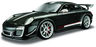 Image de Bburago 18-11036 - Modèle réduit - Porsche 911 GT3 RS 4.0 (noir, échelle 1:18)