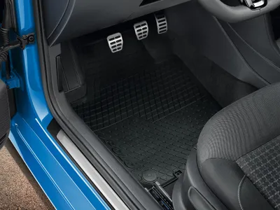 Produktbild von Original VW Polo 2010-2018 Allwettermatten Set, vorne & hinten
