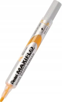 Obrázek produktu pro Pentel MAXIFLO MWL5SF oranžová suchá stíratelná fixa s pumpičkou
