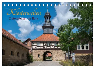 Produktbild von Klosterwelten - Zisterzienser im Harz (Tischkalender 2027 DIN A5 quer), CALVENDO Monatskalender