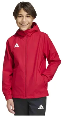Zdjęcie produktu dla Kurtka przeciwdeszczowa Adidas Entrada 26 All Weather "TEPORE/WHITE" dla Dziecięce