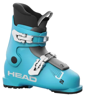 Image de HEAD J 2, chaussures de ski pour enfants, couleur bleue, pointure MP 19,5