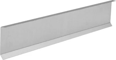 Produktbild von INEFA Kappleiste Wandanschlussprofil aus Aluminium 200cm, Silber, Winkelblech, Alublech für fachgerechte Dachentwässerung, Germany