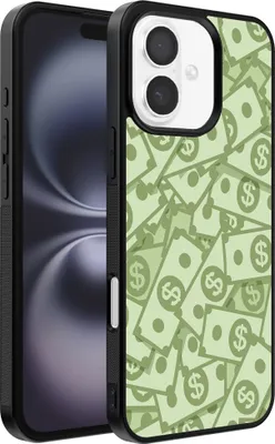 Image de Smartphonica Coque pour iPhone 16 Plus avec impression d'argent - Coque arrière en TPU avec impression d'argent
