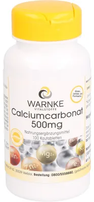 Immagine prodotto di Carbonato di calcio 500 compresse masticabili 100 pz