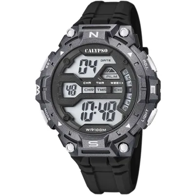 Produktbild von Calypso Herren Armbanduhr Digital Uhr schwarz K5815/4
